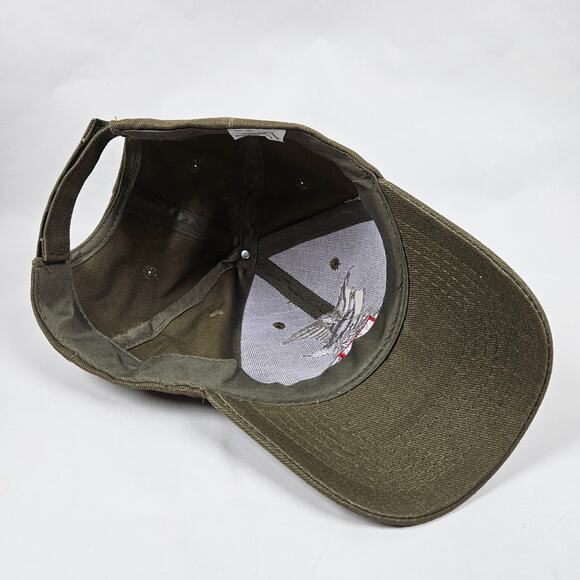 NRA Golden Eagles Logo Strapback Cap, Size Adjustable - Picture 4 of 4